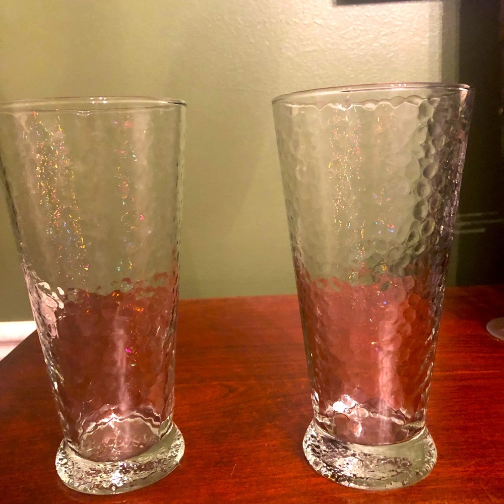 SLAH  3 Southern Sippers Tea Glasses 22 oz EUC